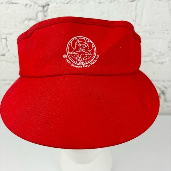 Rare Vintage 90's Showbiz Pizza Time Visor - Picture 1 of 6